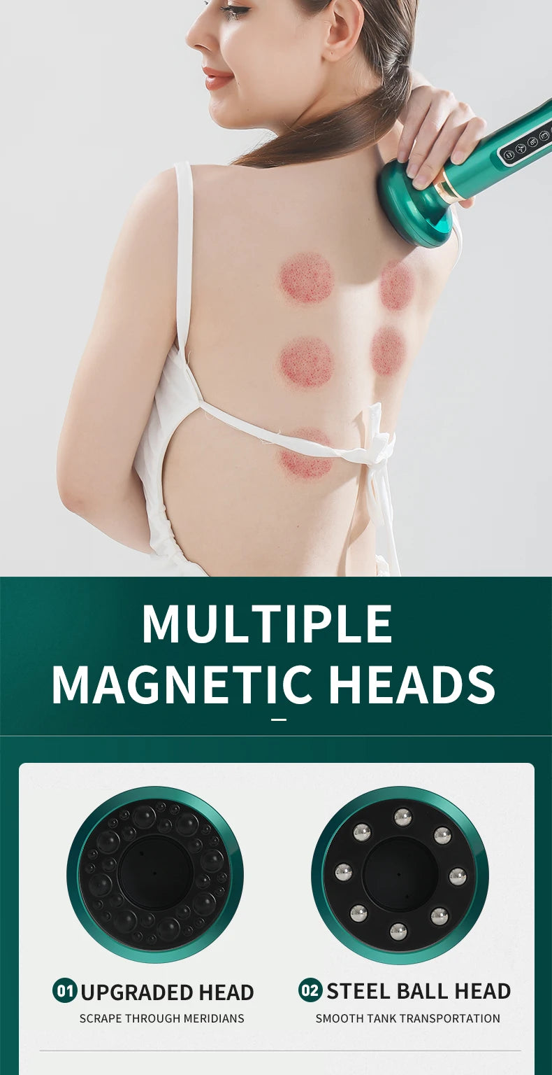 Tricolor Electric Gua Sha Massager