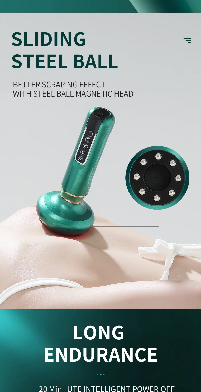 Tricolor Electric Gua Sha Massager