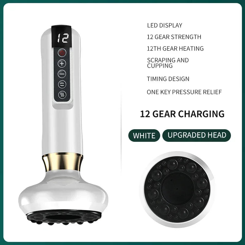 Tricolor Electric Gua Sha Massager