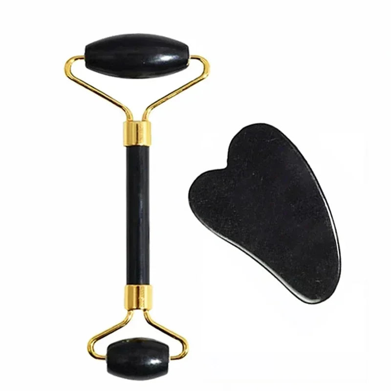 Natural Jade Roller Massager Gua Sha