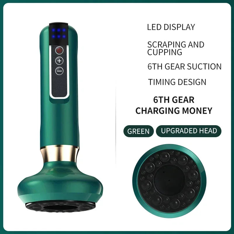 Tricolor Electric Gua Sha Massager