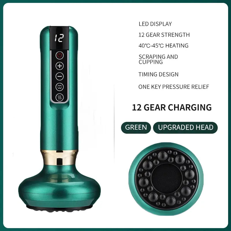 Tricolor Electric Gua Sha Massager